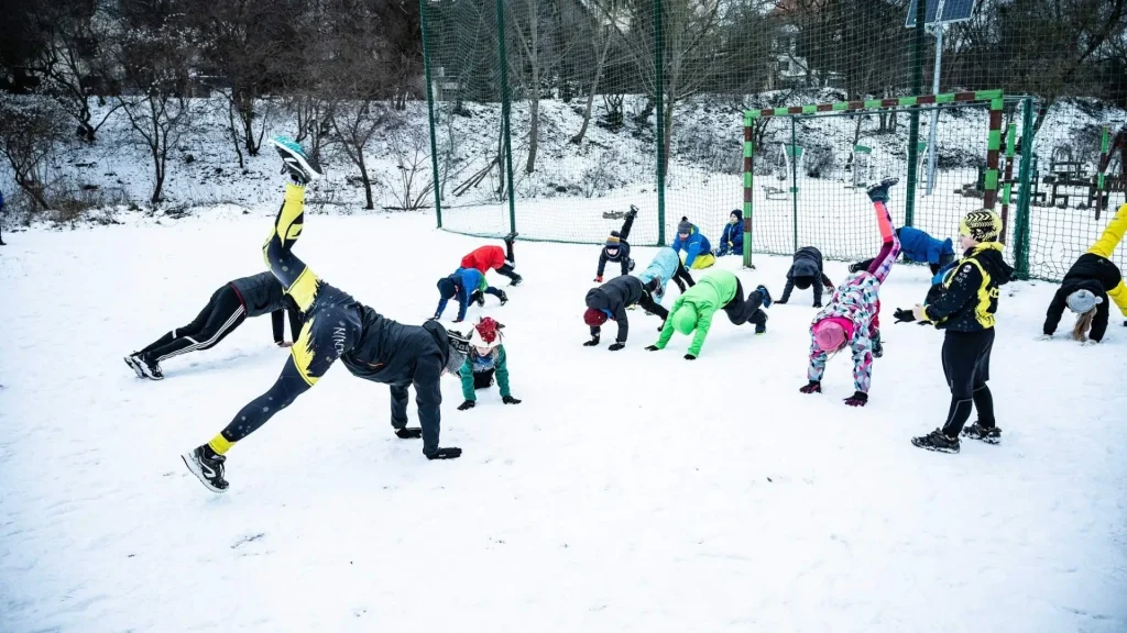 Ninja Kids w zimę